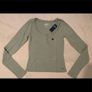 NWT Long Sleeve Hollister Top